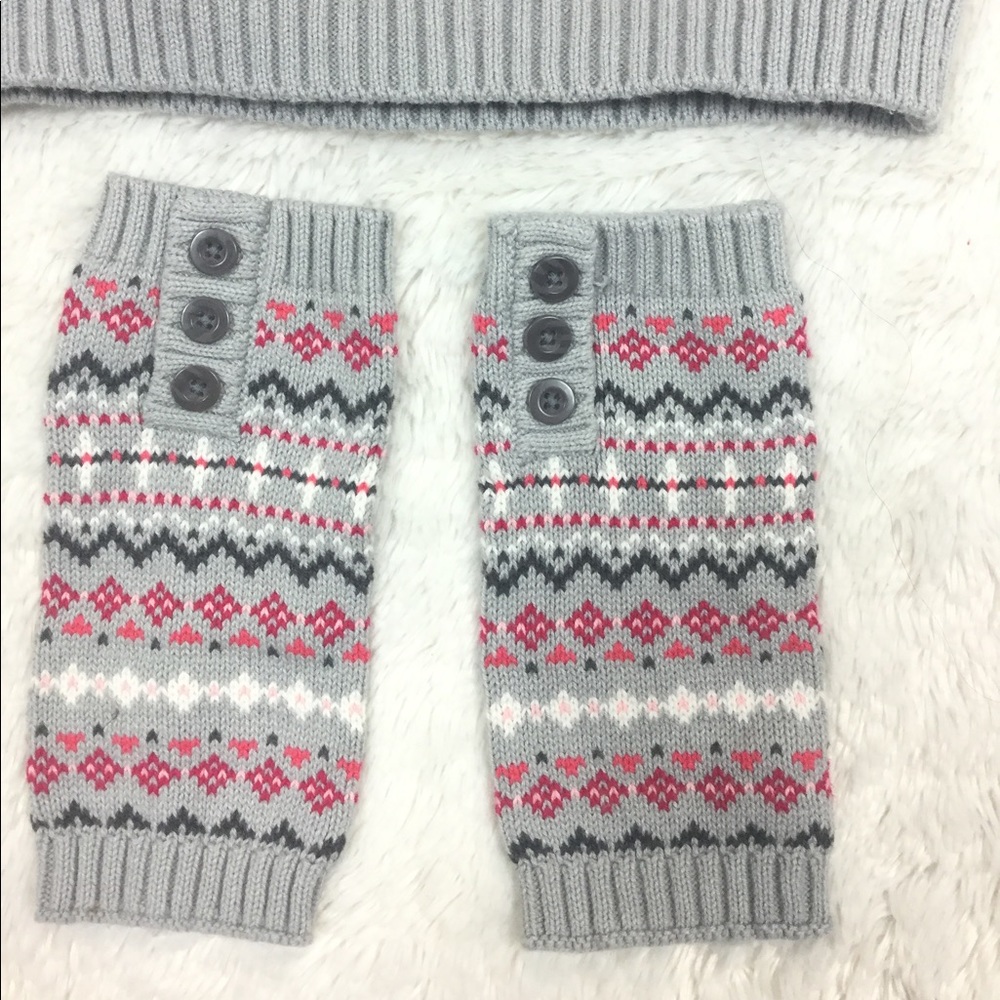 SOLD❌Tommy Bahama sweater skirt leg warmers set - Picture 4 of 5